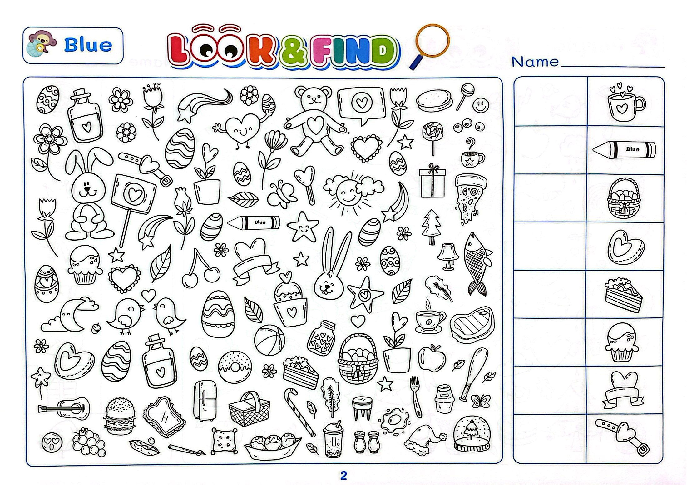 Look And Find - Tìm Hình Và Tô Màu Thông Minh Cho Bé Phát Triển IQ-EQ - Shape/Color - Ảnh 4