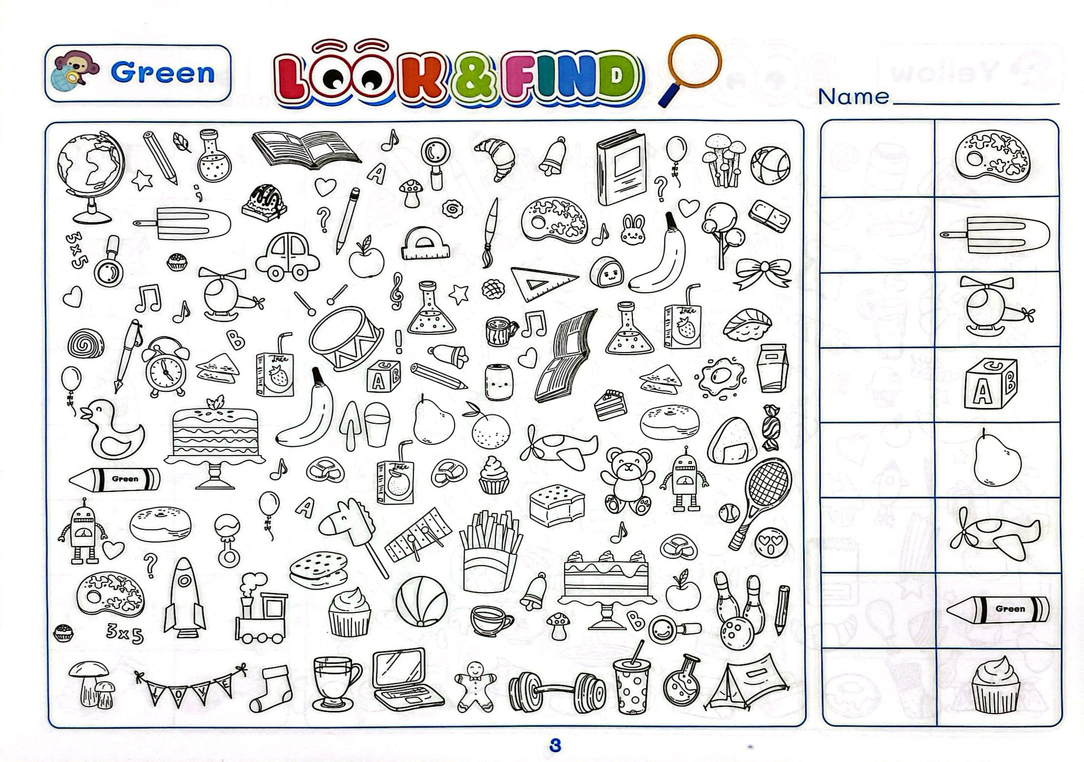 Look And Find - Tìm Hình Và Tô Màu Thông Minh Cho Bé Phát Triển IQ-EQ - Shape/Color - Ảnh 5