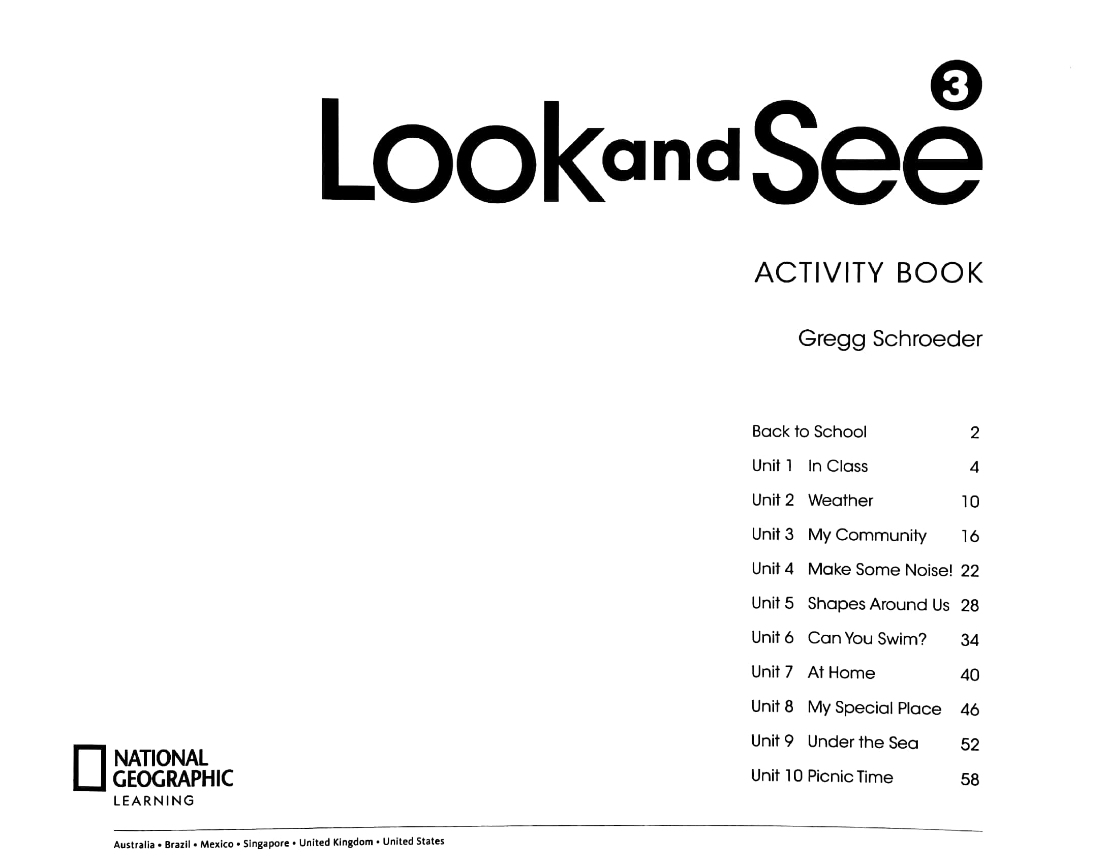look and see 3: activity book - Ảnh 3