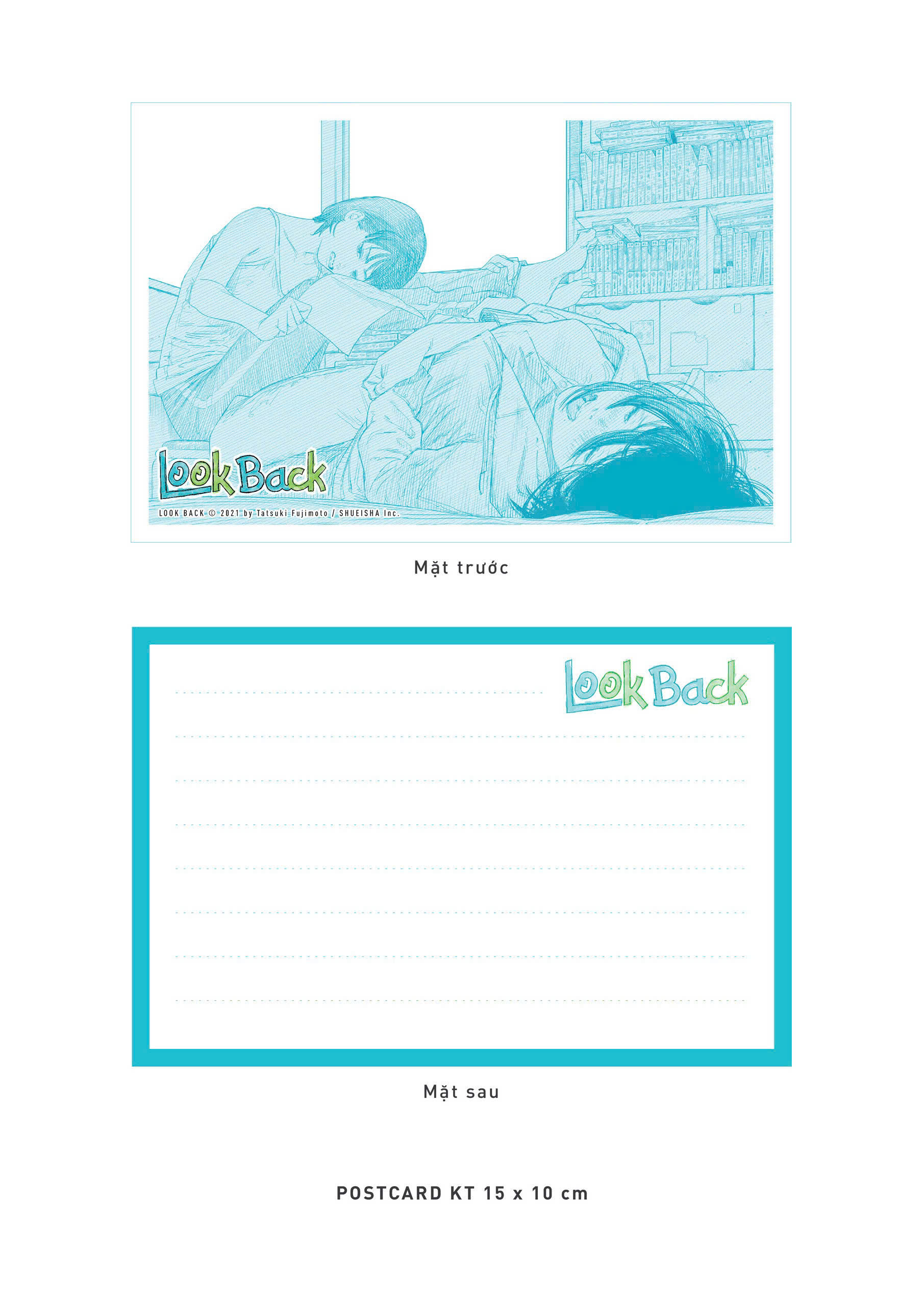 Look Back (Tai Ban) - Tang Kem Set 2 Postcard - Ảnh 4