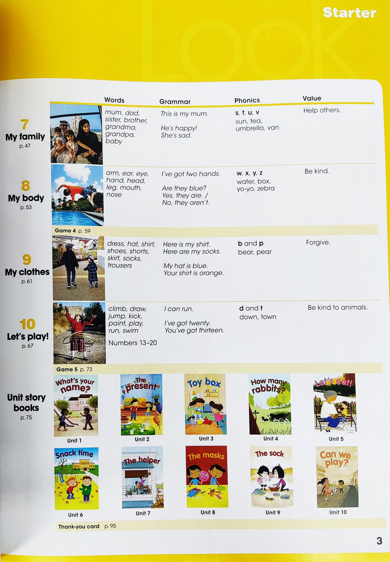 look starter british english student book - Ảnh 3