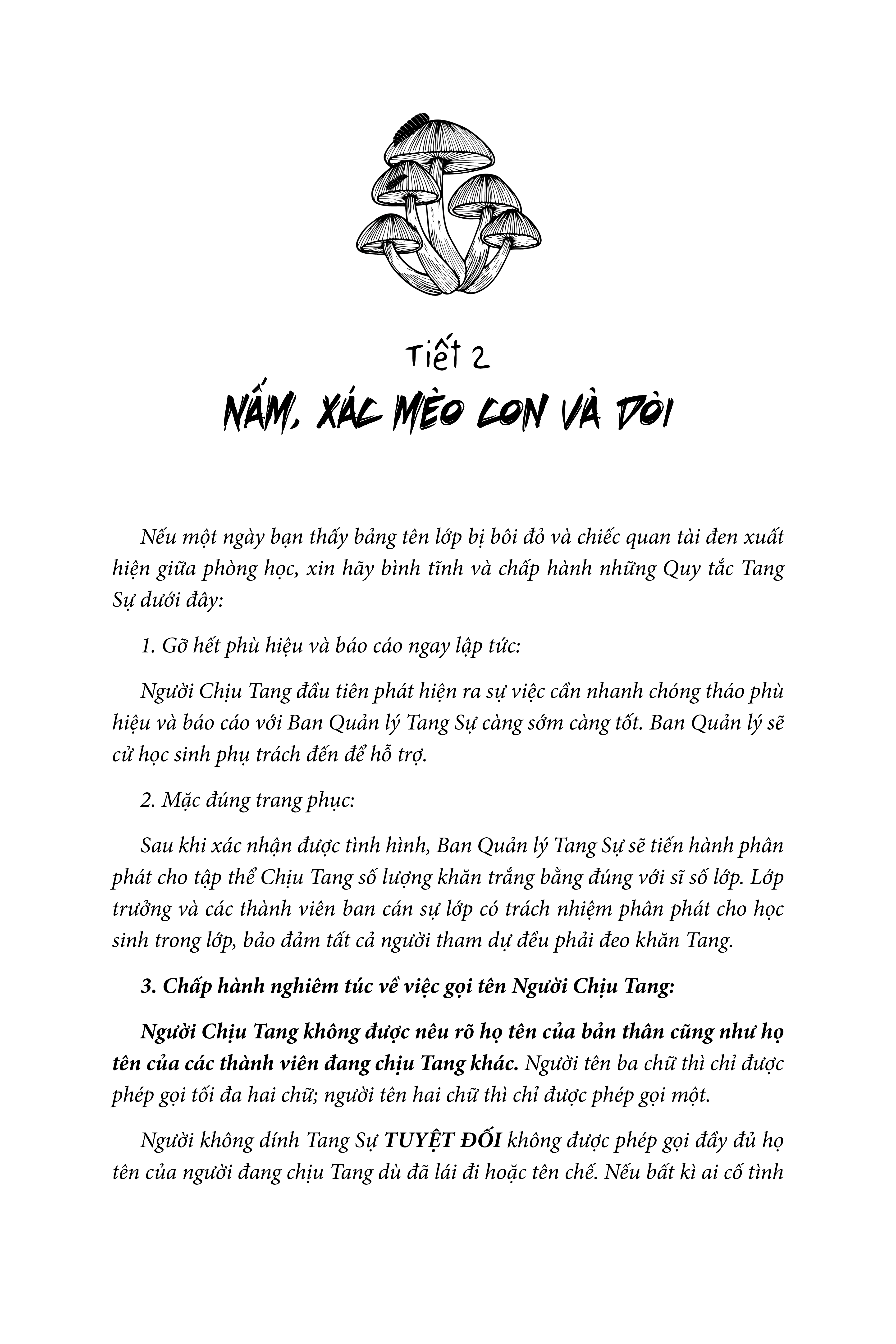 lớp có tang sự không cần điểm danh - Ảnh 4