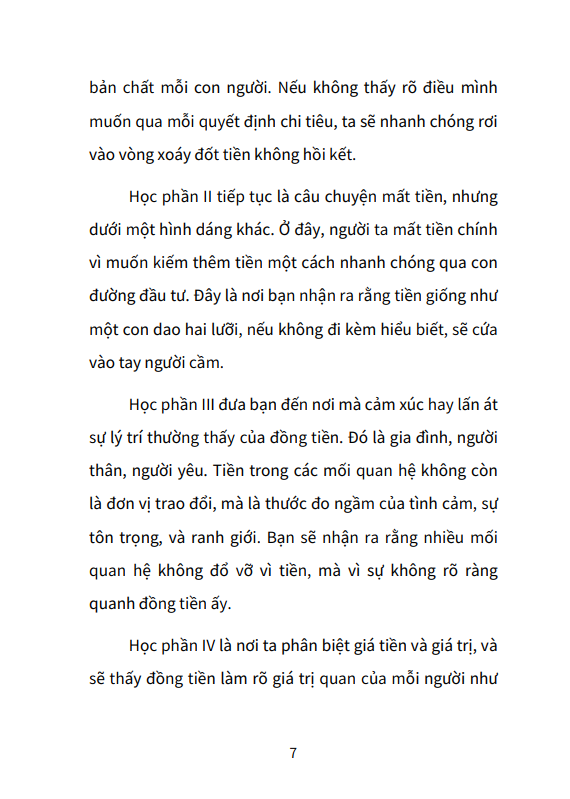 Lớp Học Của Tiền - Những Bài Học Cuộc Sống Mà Ta Chỉ Thấm Khi Dính Đến Tiền - Ảnh 10