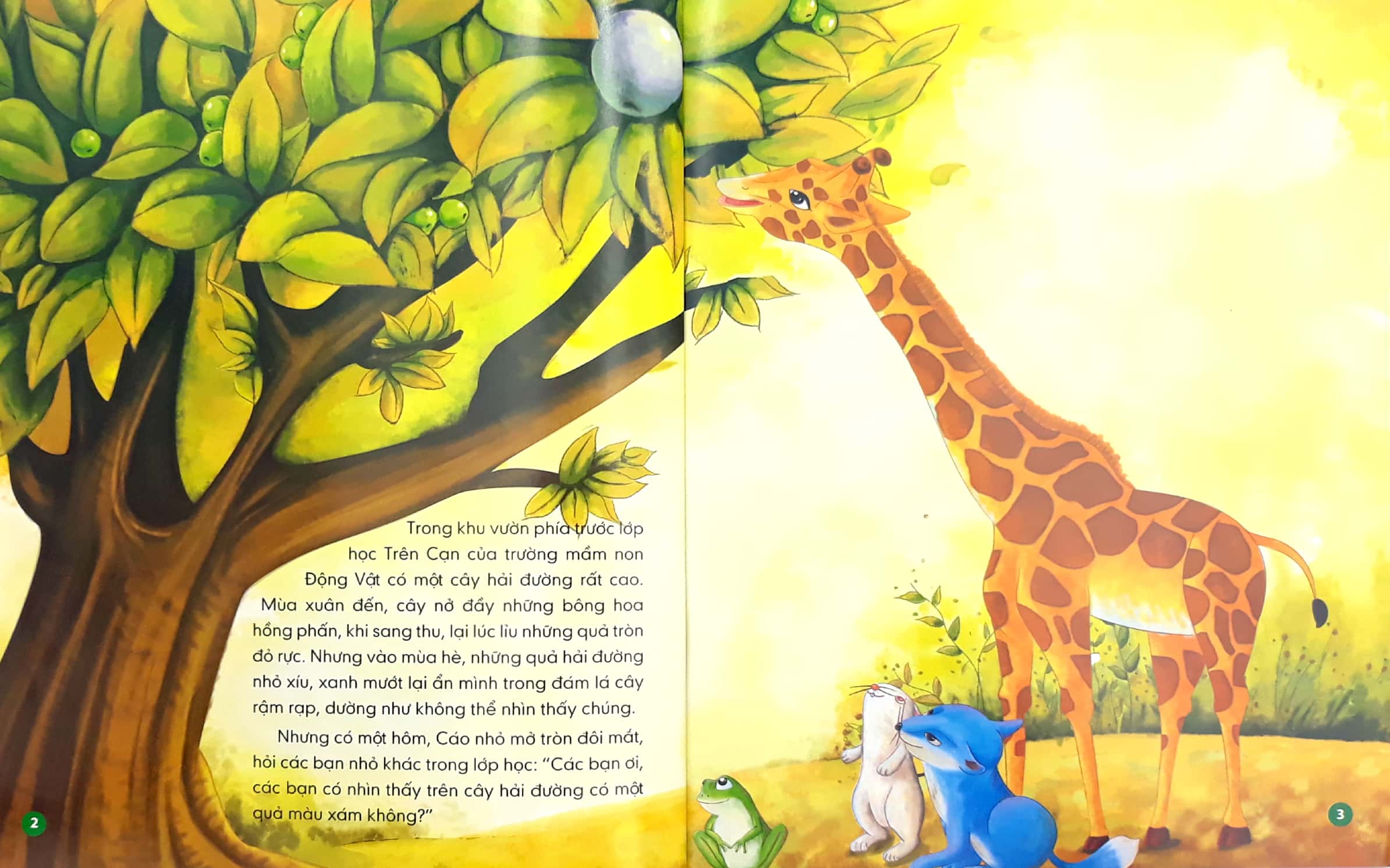 Lớp Học Trên Cạn - Cáo Nhỏ Và Quả Hải Đường Thần Kỳ - Ảnh 3
