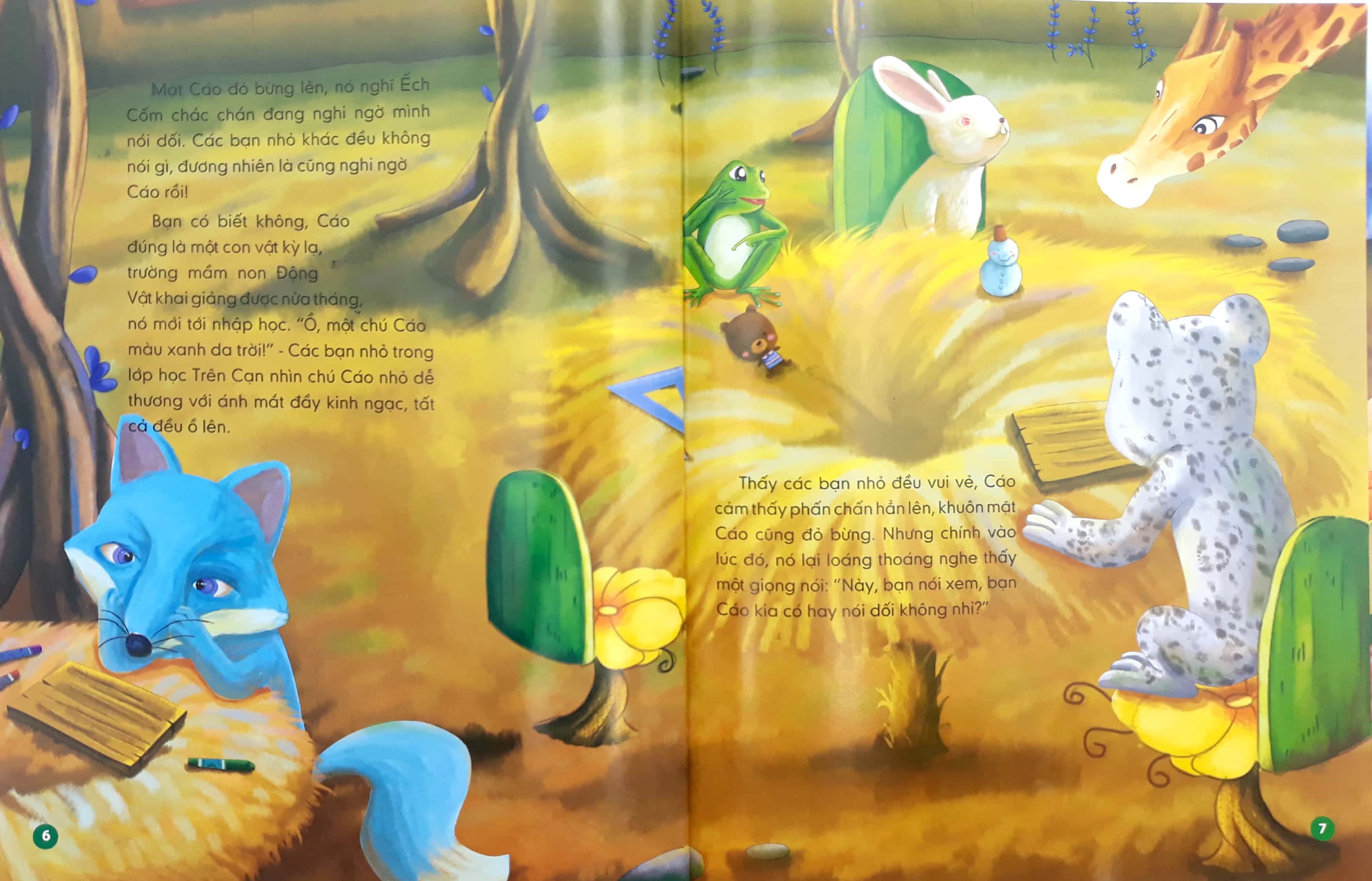 Lớp Học Trên Cạn - Cáo Nhỏ Và Quả Hải Đường Thần Kỳ - Ảnh 5