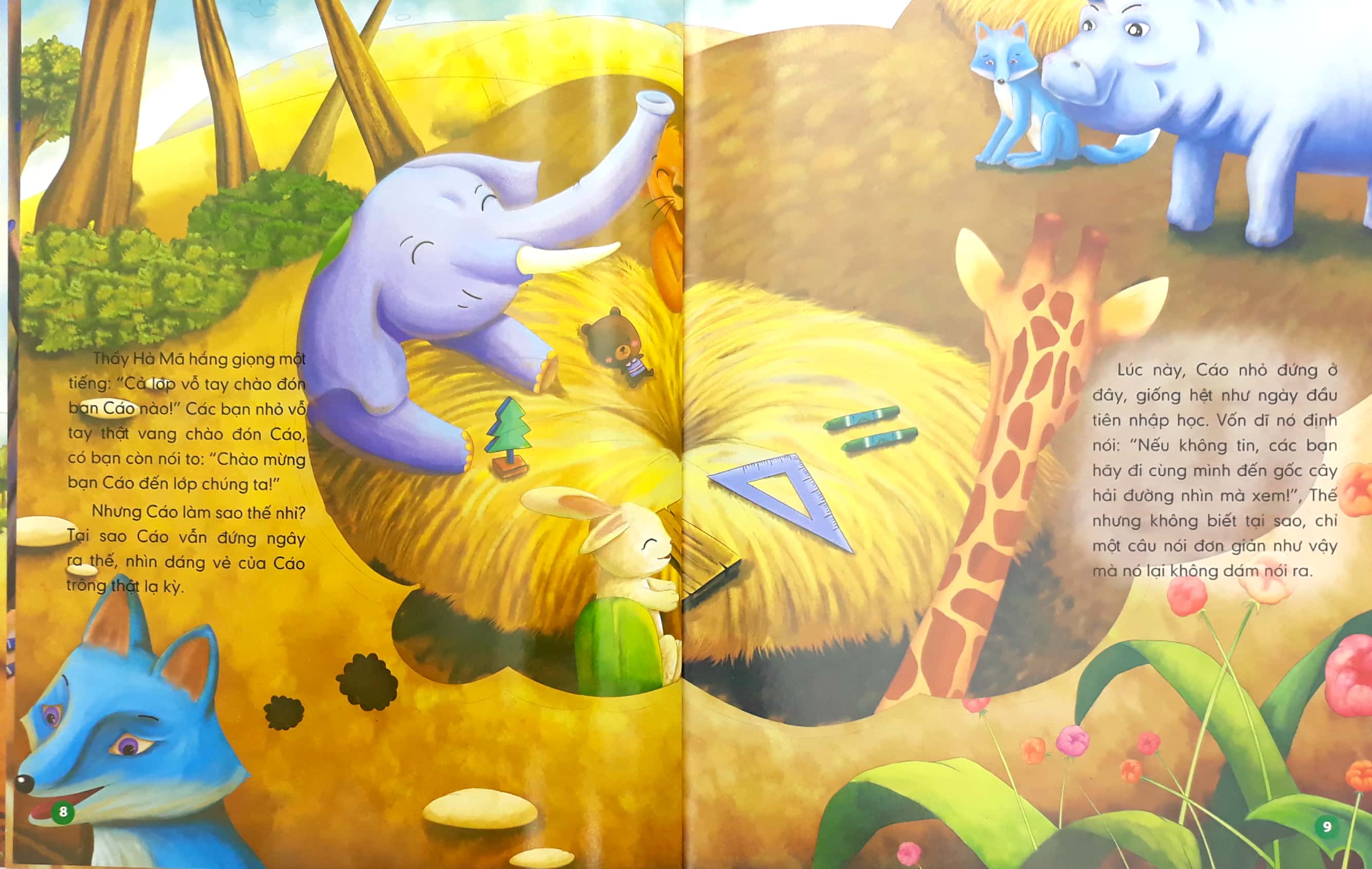 Lớp Học Trên Cạn - Cáo Nhỏ Và Quả Hải Đường Thần Kỳ - Ảnh 6