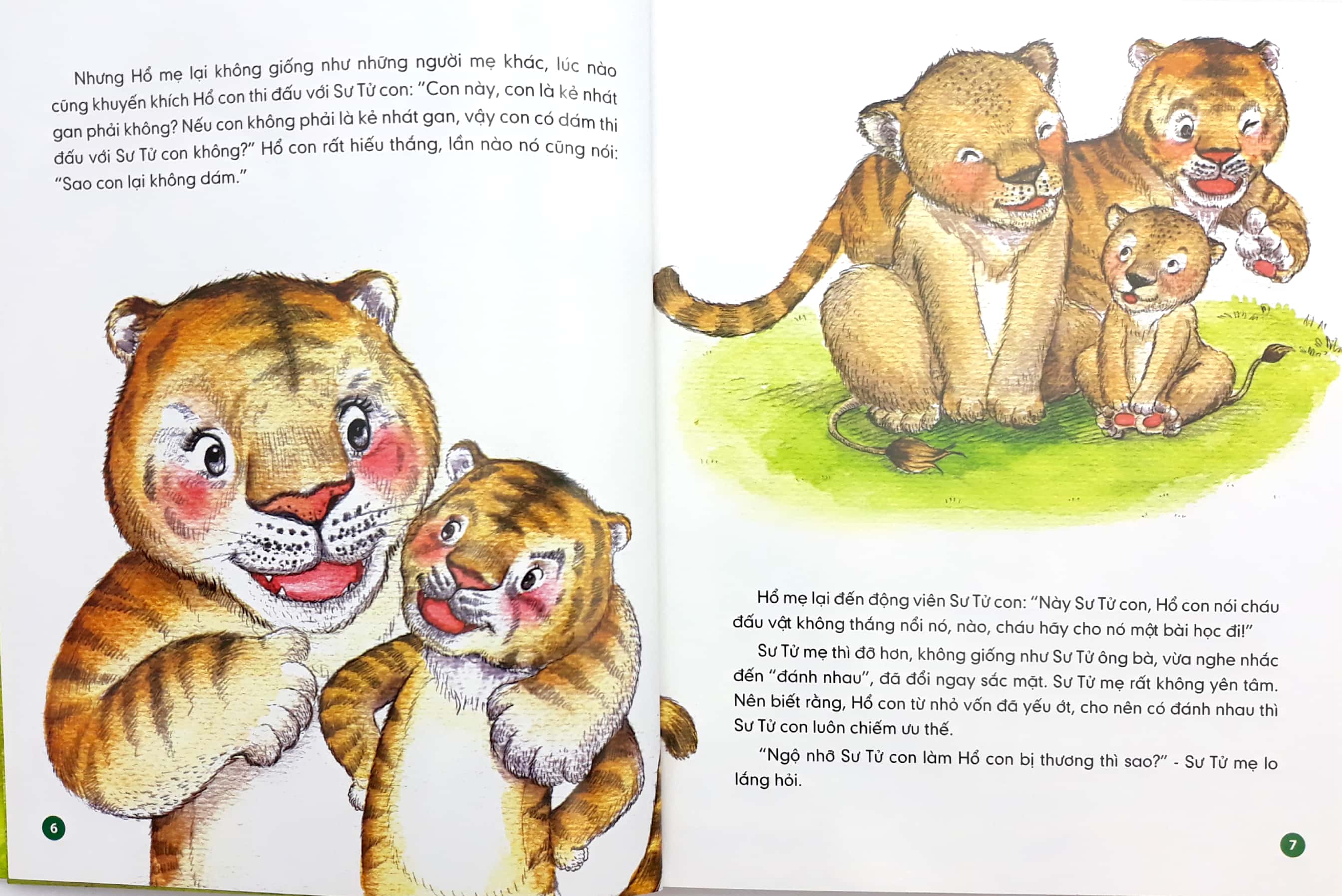 Lớp Học Trên Cạn - Trận Chiến Của Sư Tử Con Và Hổ Con - Ảnh 5