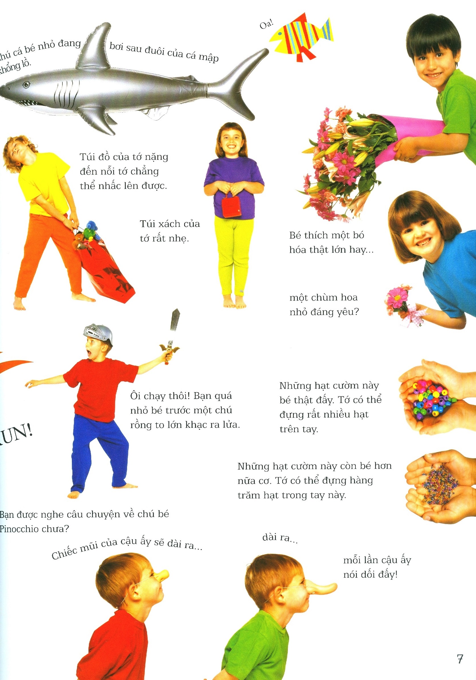 lớp học vui về kích thước - sizes - Ảnh 10