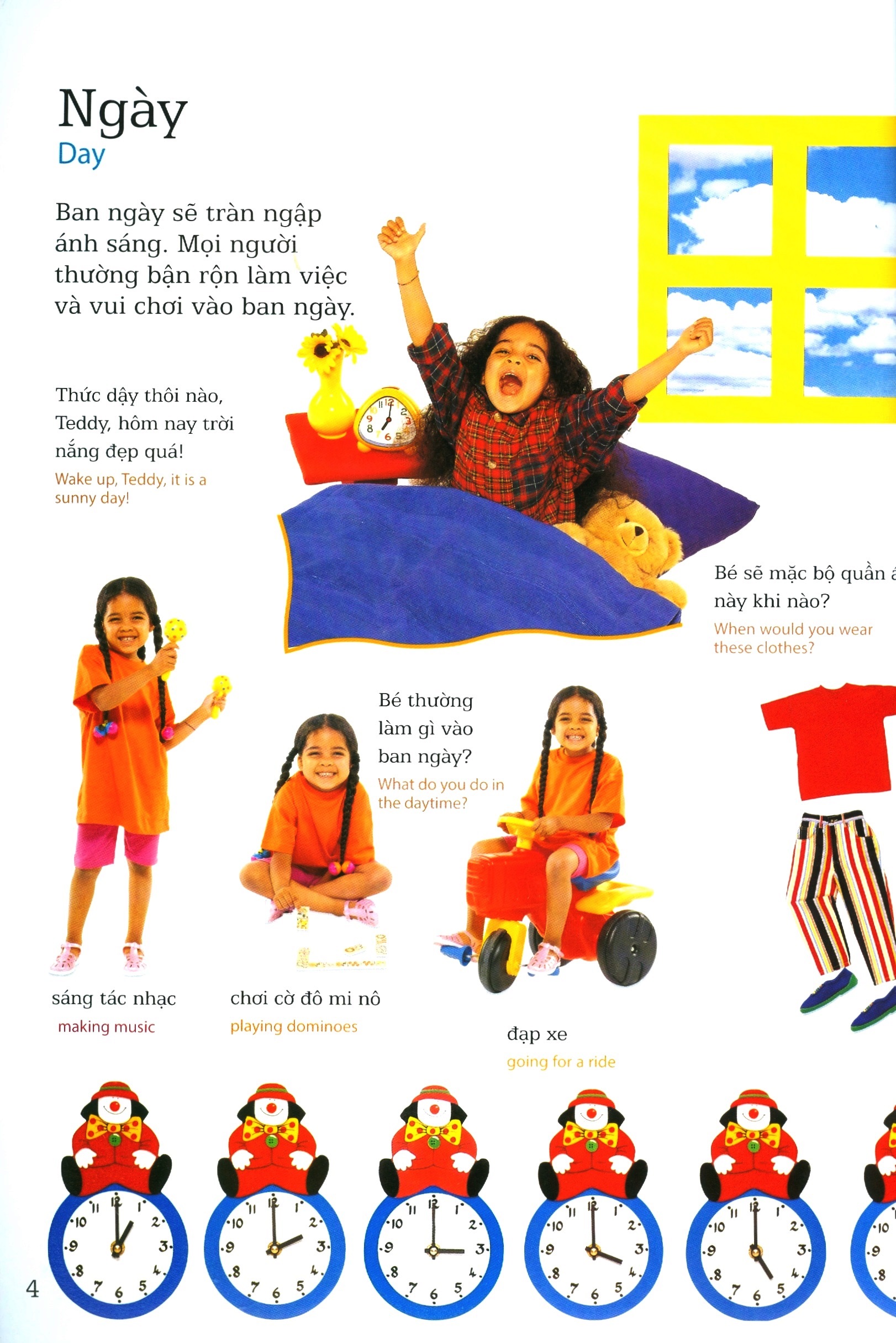 lớp học vui về thời gian - time - Ảnh 5