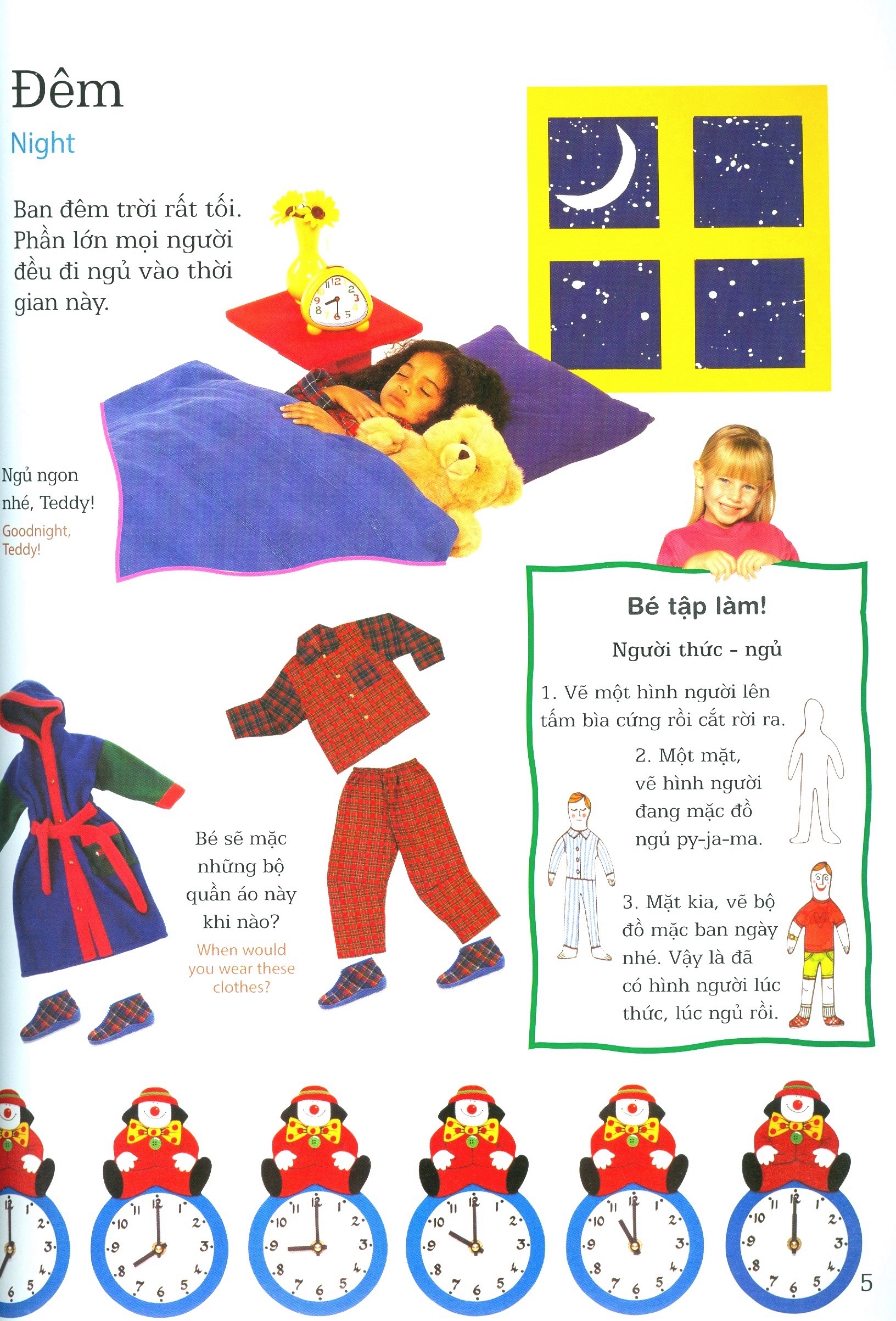 lớp học vui về thời gian - time - Ảnh 6