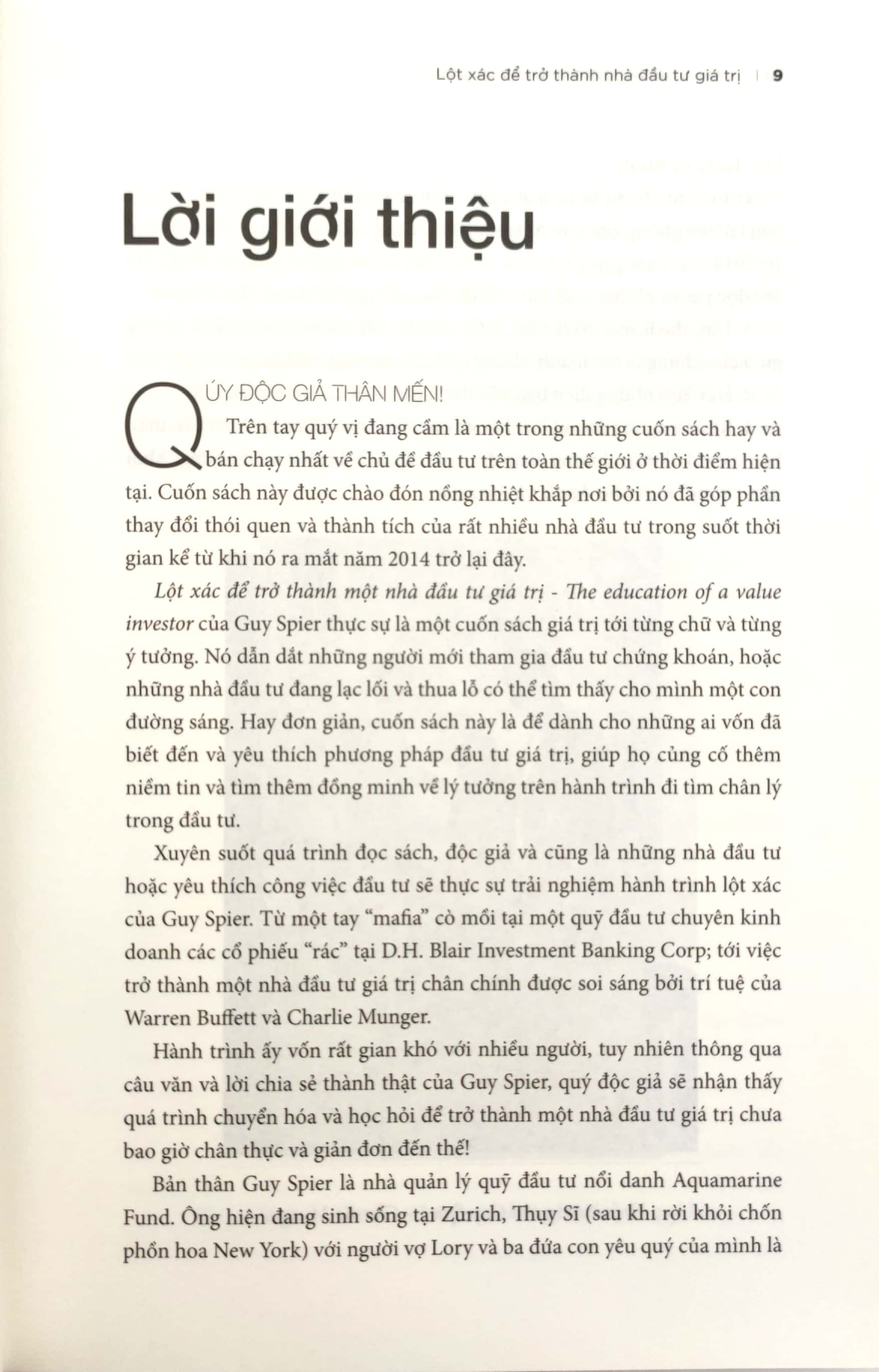 lột xác để trở thành nhà đầu tư giá trị - the education of a value investor (tái bản 2021) - Ảnh 4