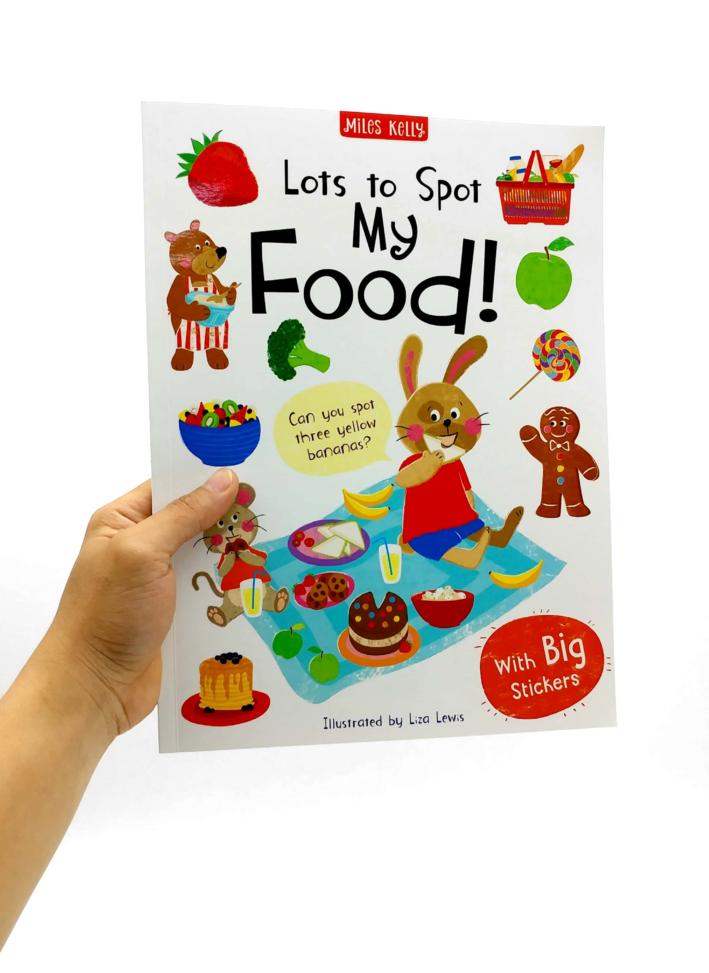 lots to spot sticker book: my food! - Ảnh 7