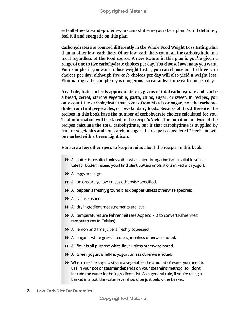 low-carb diet for dummies 2nd edition - Ảnh 11