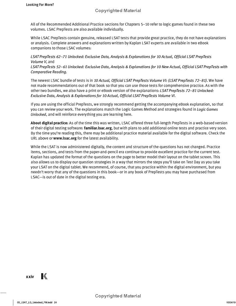 lsat logic games prep 2020-2021 : real preptest questions + proven strategies + online - Ảnh 14