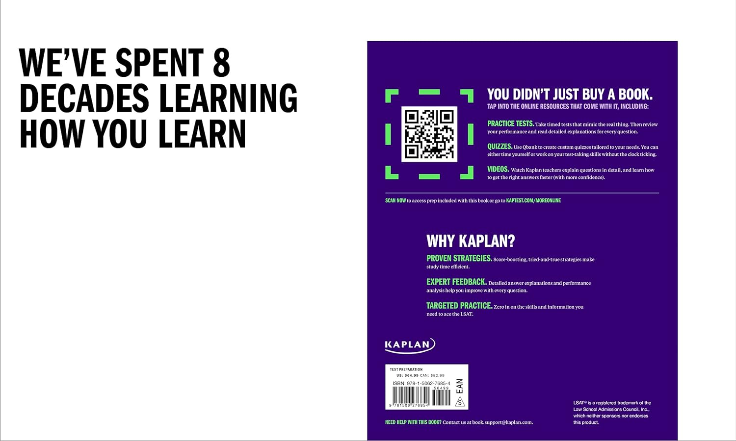 lsat logic games prep 2023: real lsat questions + proven strategies + online (kaplan test prep) - Ảnh 3