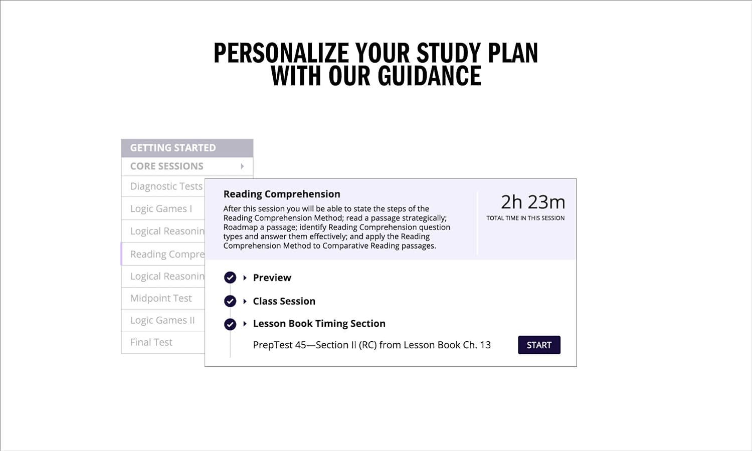 lsat logic games prep 2023: real lsat questions + proven strategies + online (kaplan test prep) - Ảnh 6