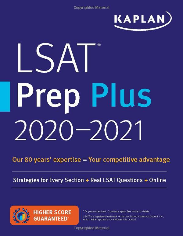 lsat prep plus 2020-2021: strategies for every section + real lsat questions + online (kaplan test prep) - Ảnh 2