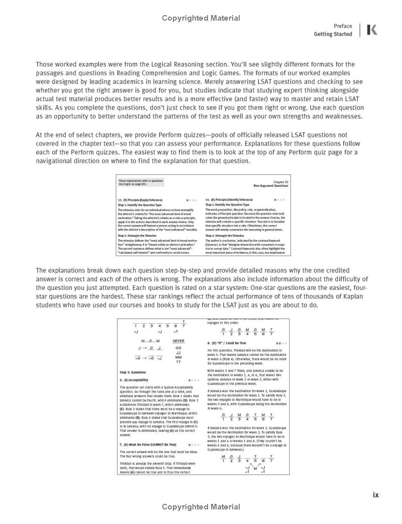 lsat prep plus 2023: strategies for every section + real lsat questions + online (kaplan test prep) - Ảnh 10