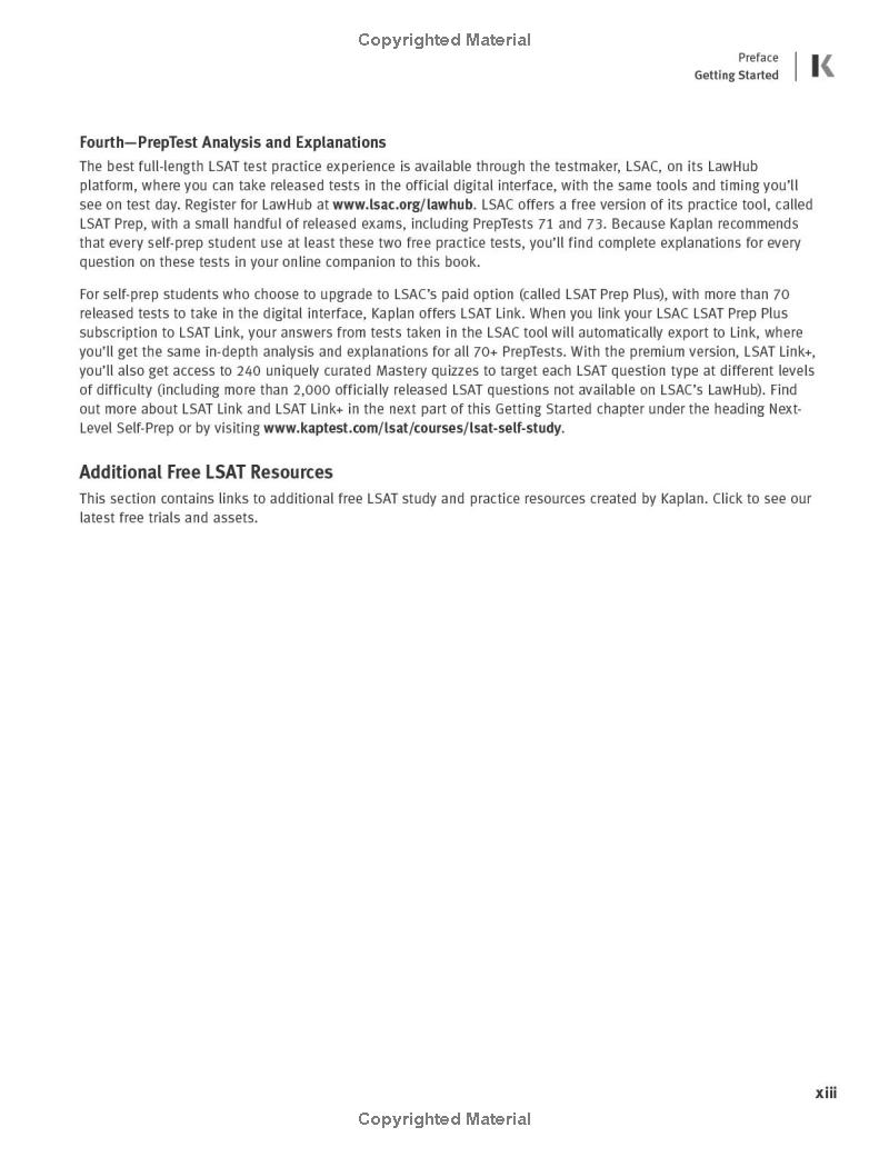 lsat prep plus 2023: strategies for every section + real lsat questions + online (kaplan test prep) - Ảnh 14