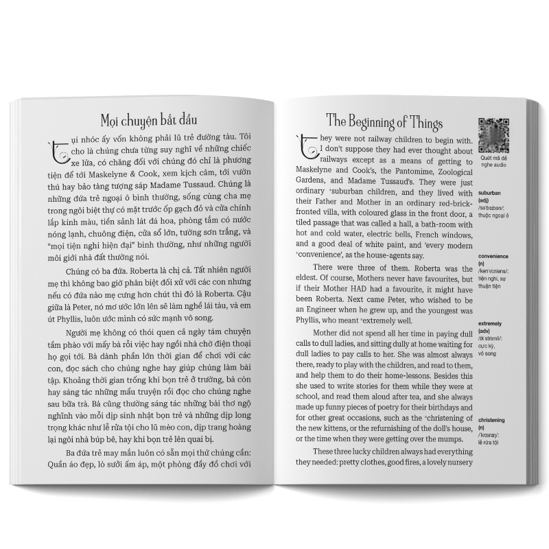 lũ trẻ đường tàu - the railway children - song ngữ việt-anh - Ảnh 4