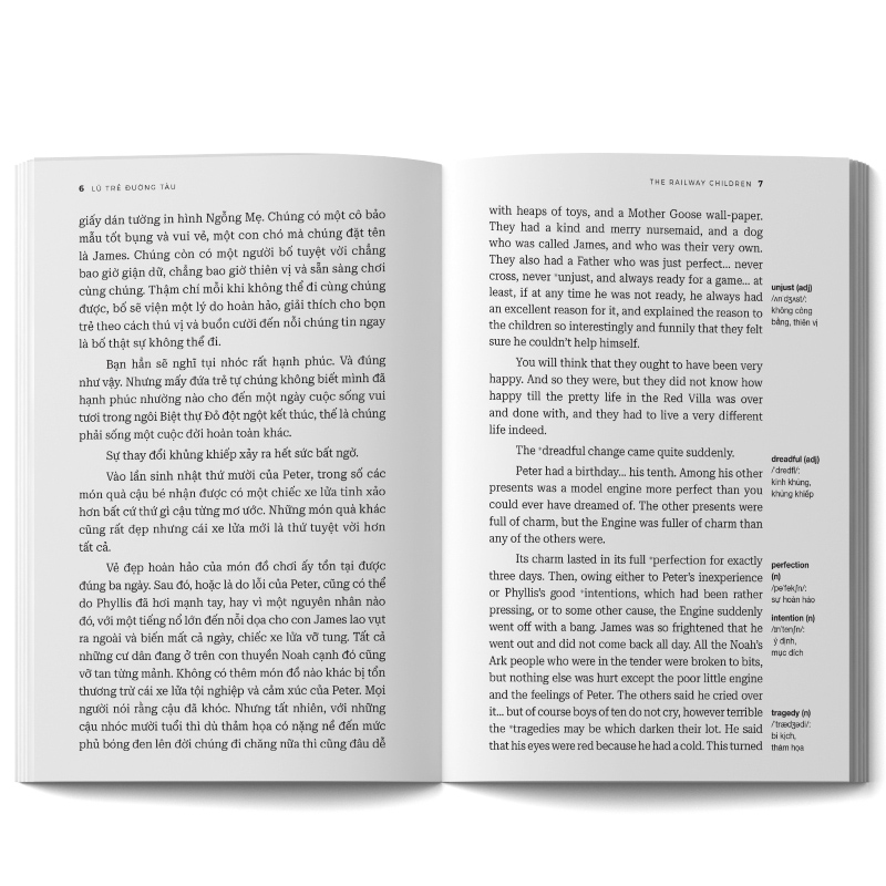 lũ trẻ đường tàu - the railway children - song ngữ việt-anh - Ảnh 5