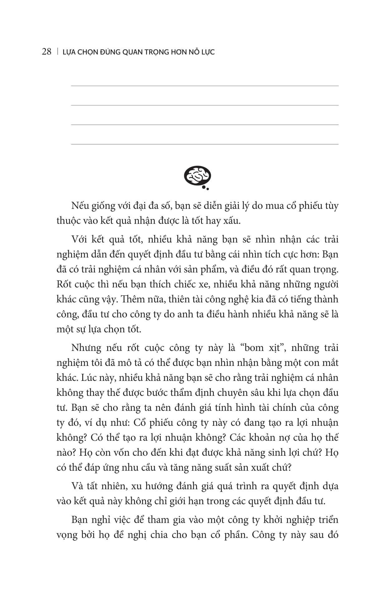 lựa chọn đúng quan trọng hơn nỗ lực - Ảnh 14