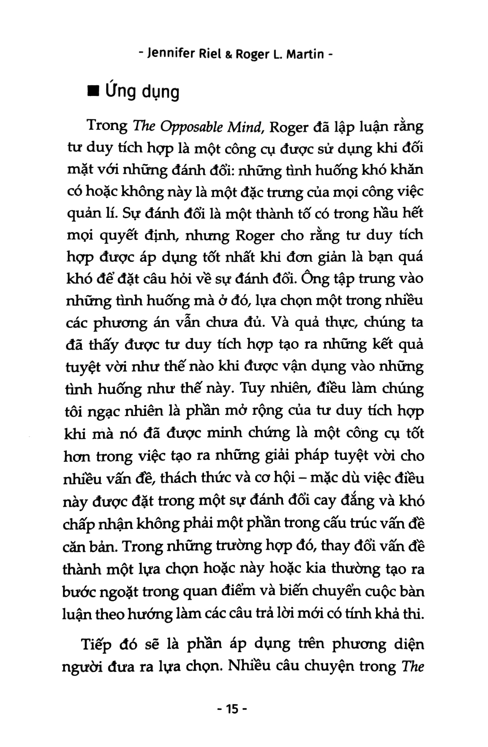 lựa chọn thông minh trong kinh doanh - Ảnh 8