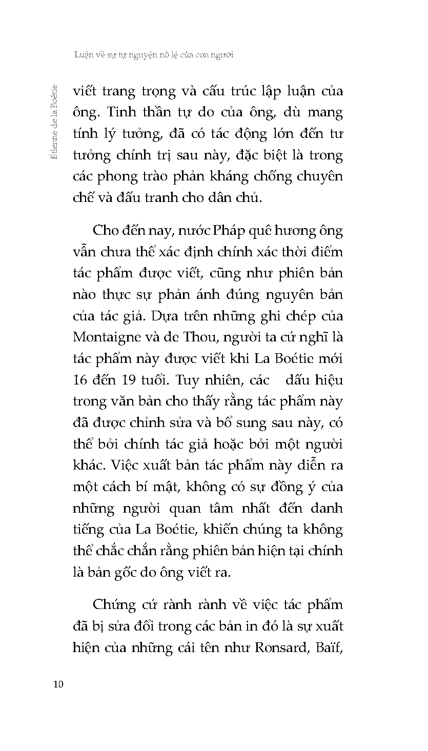 Luận Về Sự Tự Nguyện Nô Lệ Của Con Người - Ảnh 7