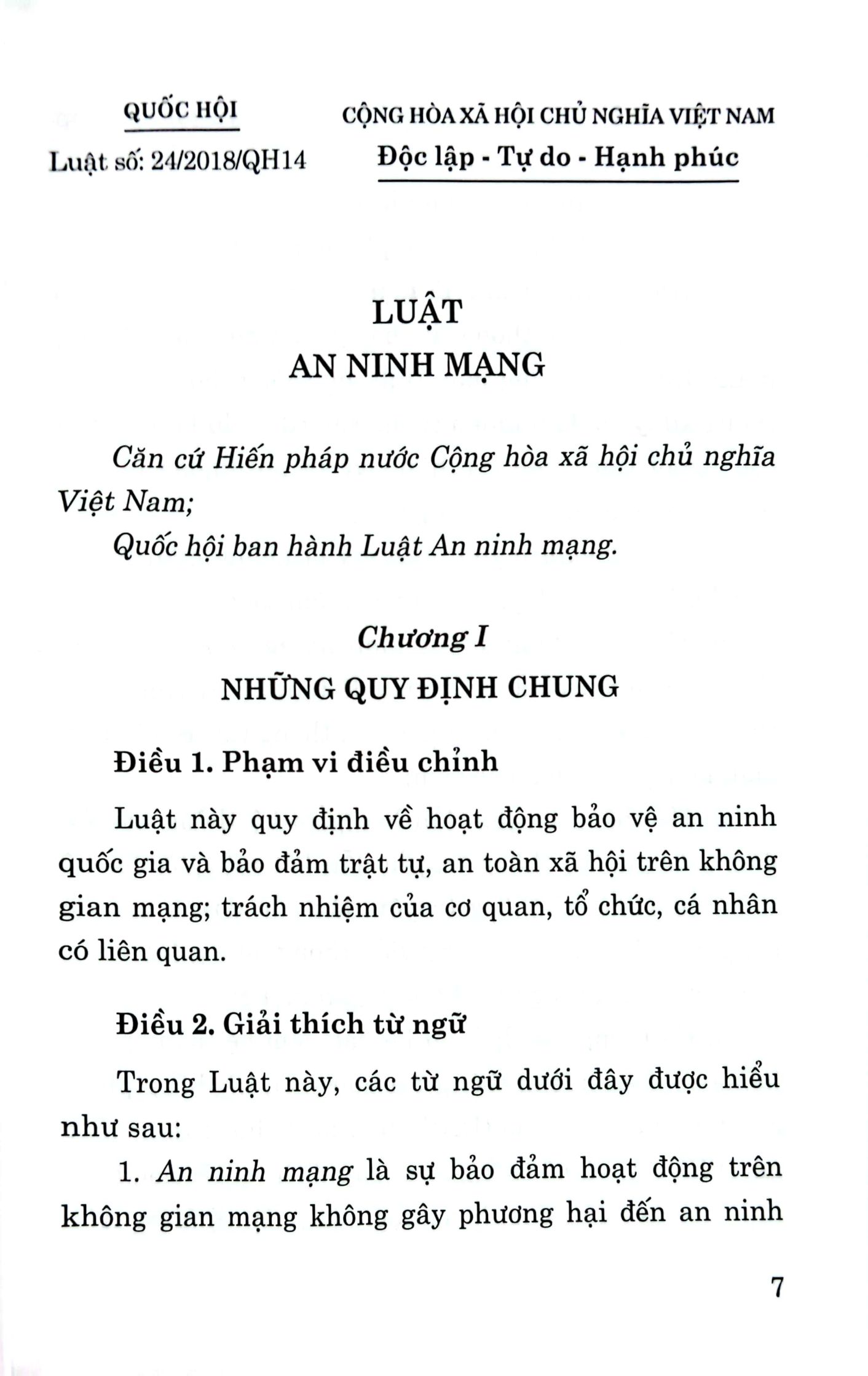 luật an ninh mạng (hiện hành) - Ảnh 4