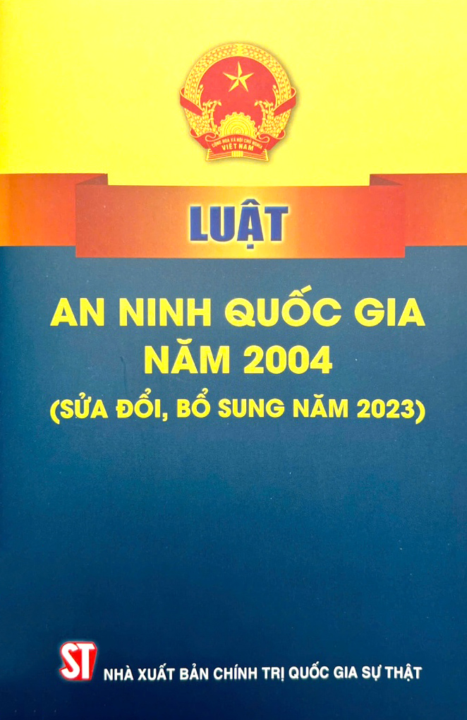 luật an ninh quốc gia năm 2004 (sửa đổi, bổ sung năm 2023) - Ảnh 2