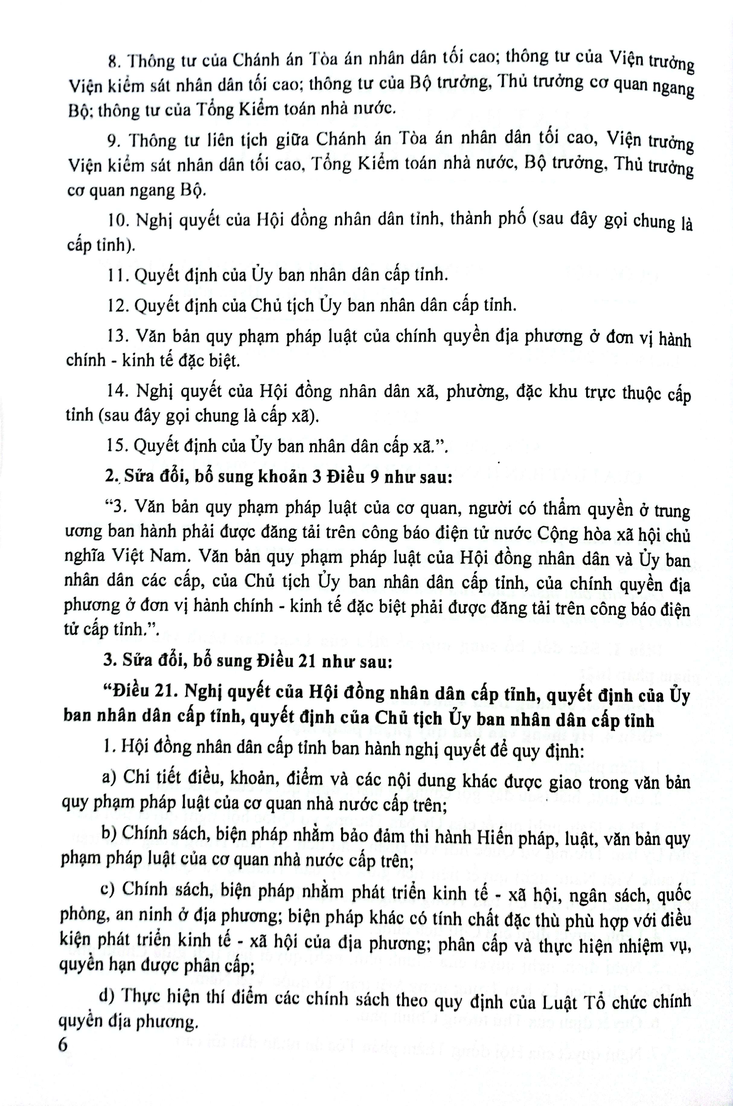 Luật Ban Hành Các Văn Bản Quy Phạm Pháp Luật - Văn Bản Quy Định Chi Tiết Thi Hành - Ảnh 6