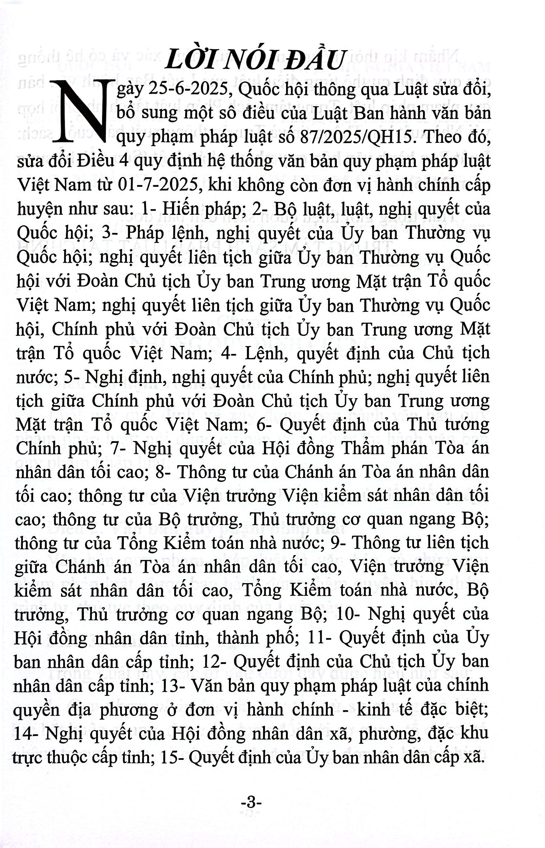 Luật Ban Hành Văn Bản Quy Phạm Pháp Luật (Sửa Đổi, Bổ Sung Năm 2025) - Ảnh 4