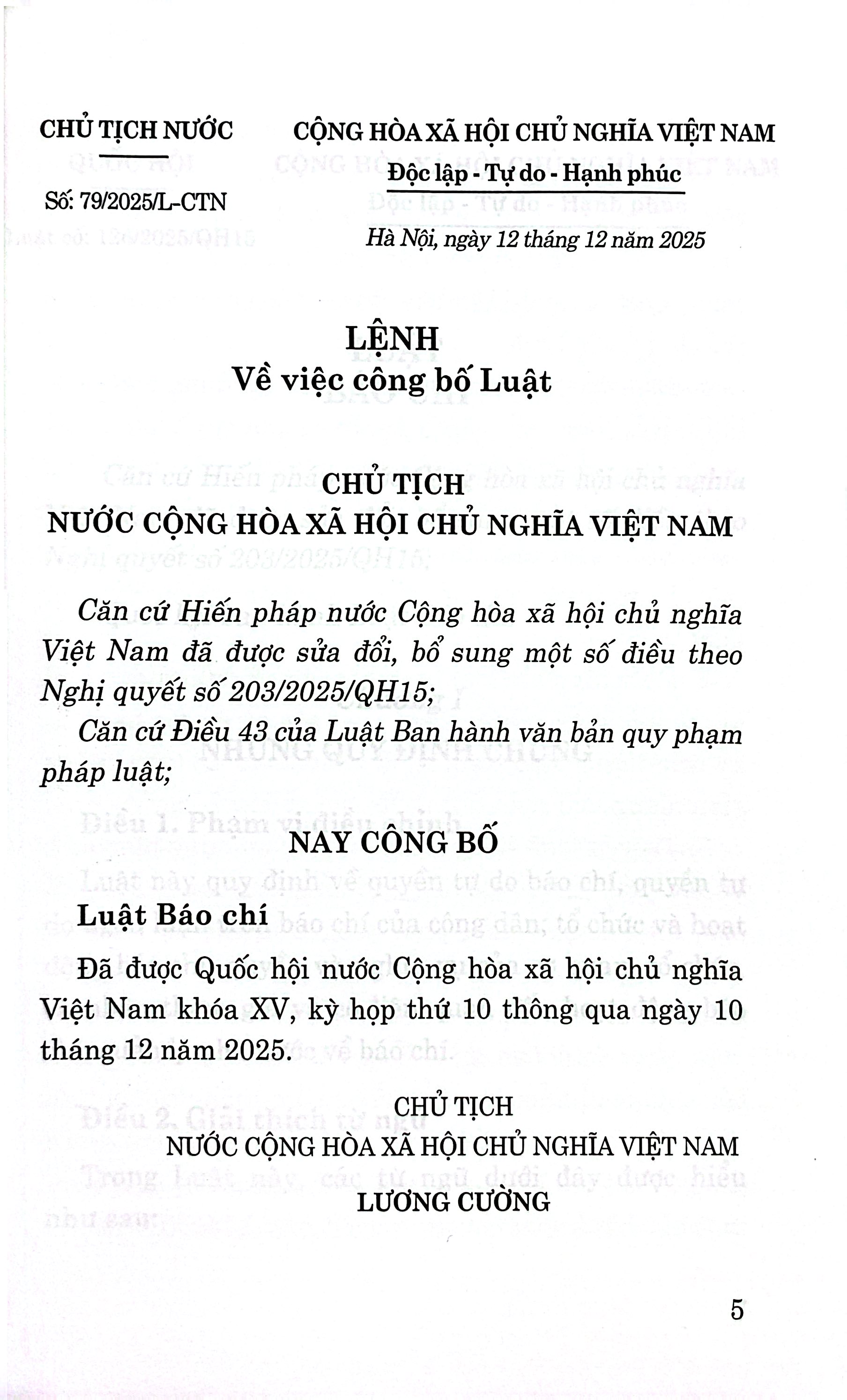 Luật Báo Chí Năm 2025 - Ảnh 4