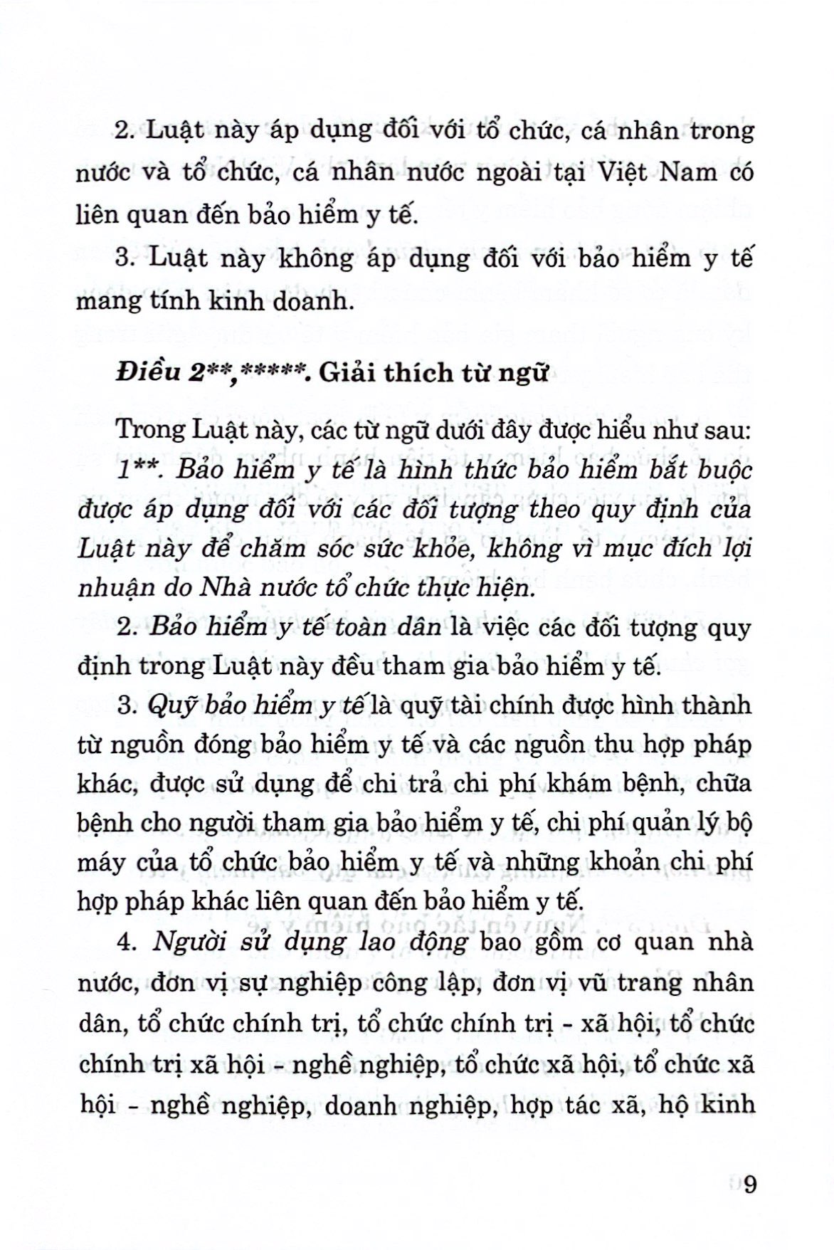 luật bảo hiểm y tế năm 2008 (sửa đổi, bổ sung năm 2013, 2014, 2015, 2018, 2020, 2023) - Ảnh 5