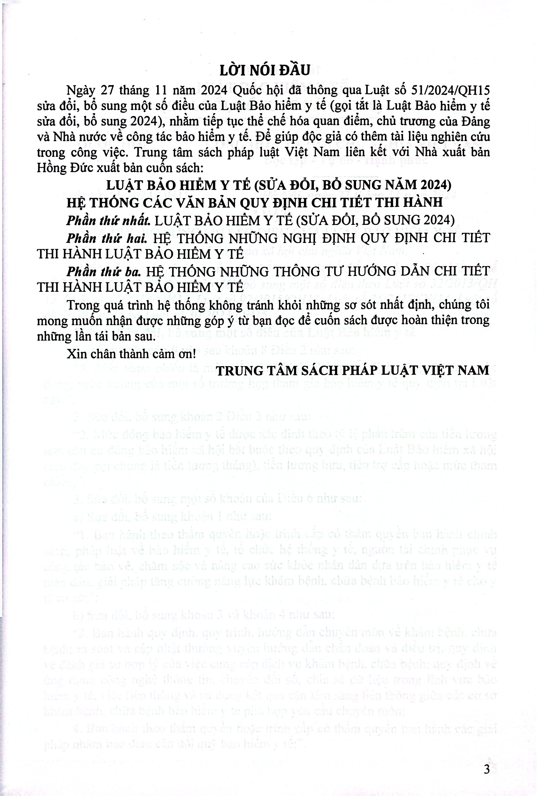 Luật Bảo Hiểm Y Tế (Sửa Đổi, Bổ Sung Năm 2024) - Hệ Thống Các Văn Bản Quy Định Chi Tiết Thi Hành - Ảnh 4