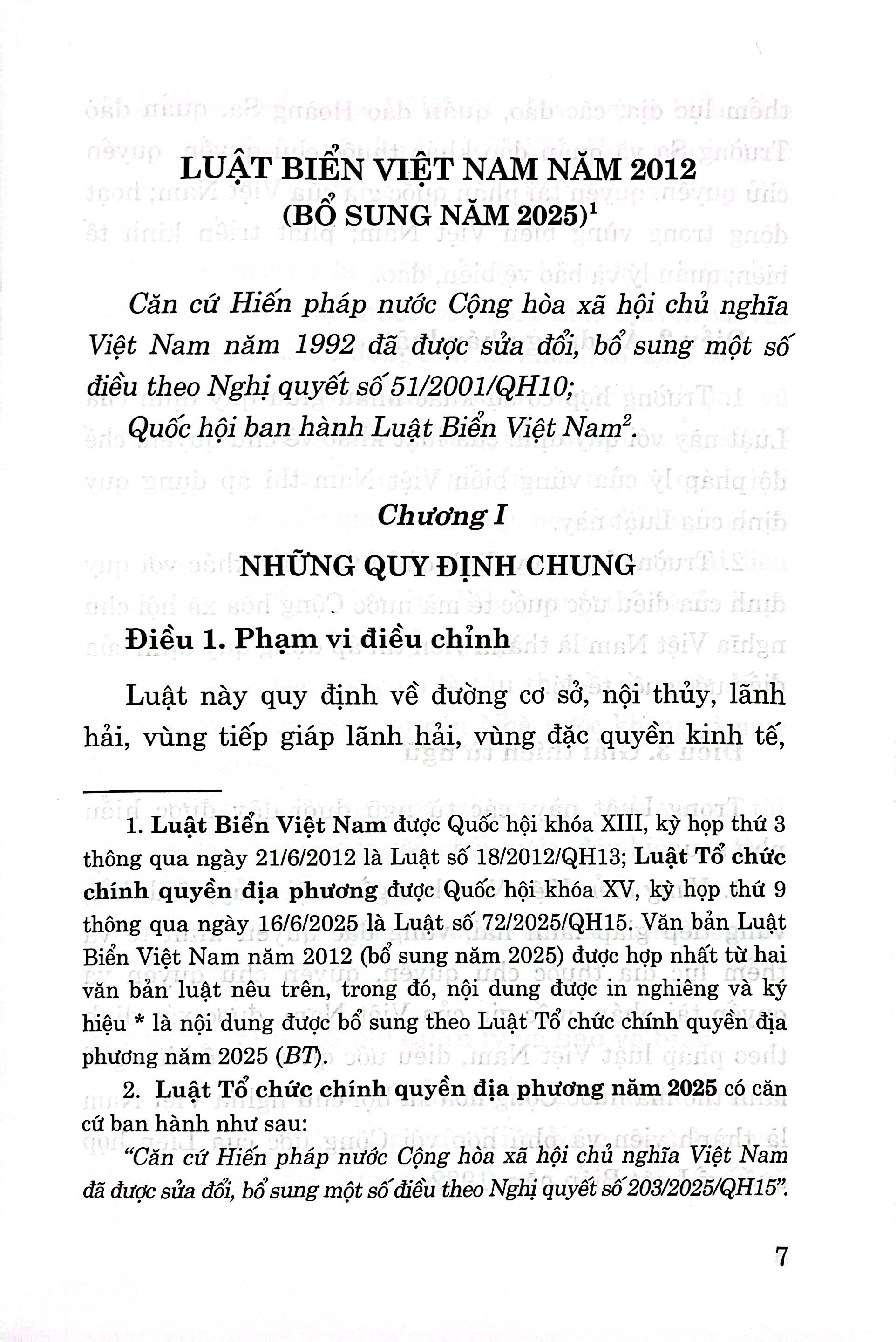 Luật Biển Việt Nam Năm 2012 (Bổ Sung Năm 2025) - Ảnh 4