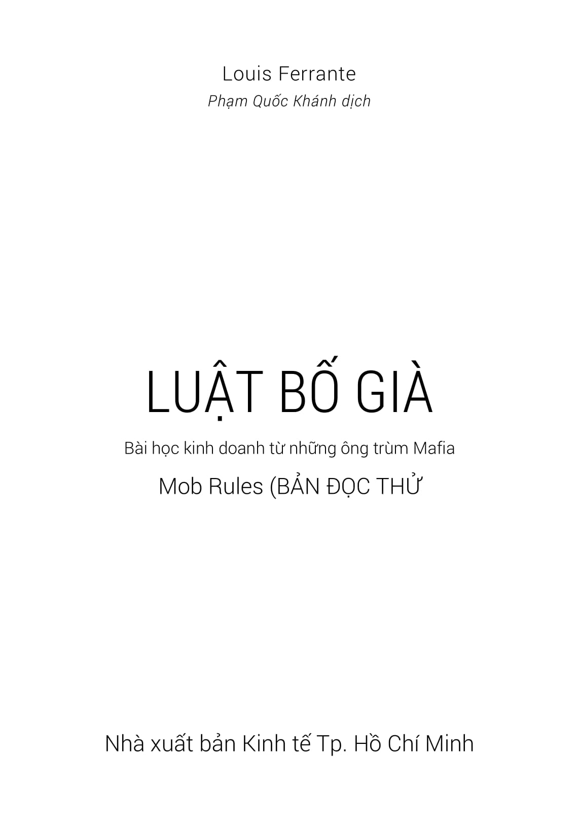 luật bố già (tái bản 2022) - Ảnh 2