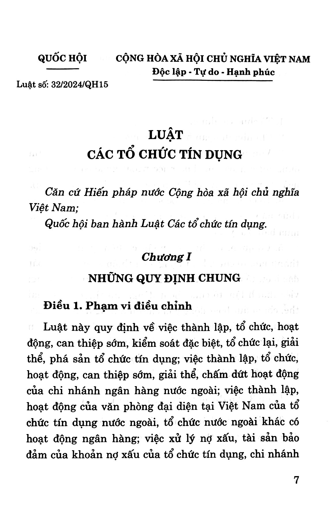 luật các tổ chức tín dụng - Ảnh 5