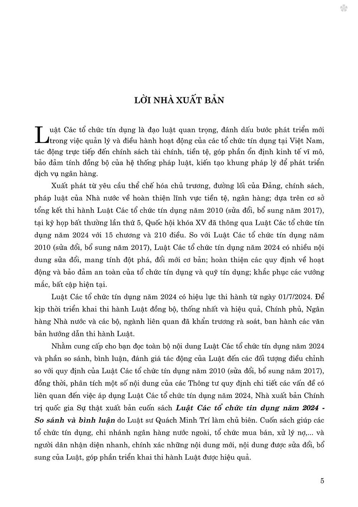 luật các tổ chưc tín dụng năm 2024 - so sánh và bình luận - Ảnh 4