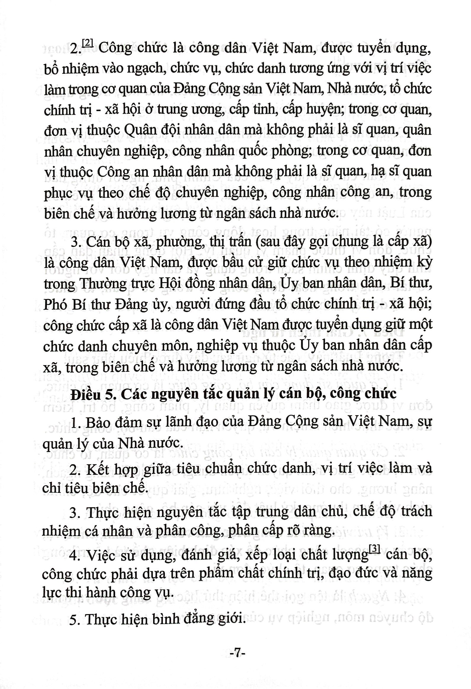 luật cán bộ công chức (hiện hành) và các văn bản hướng dẫn thi hành - Ảnh 6