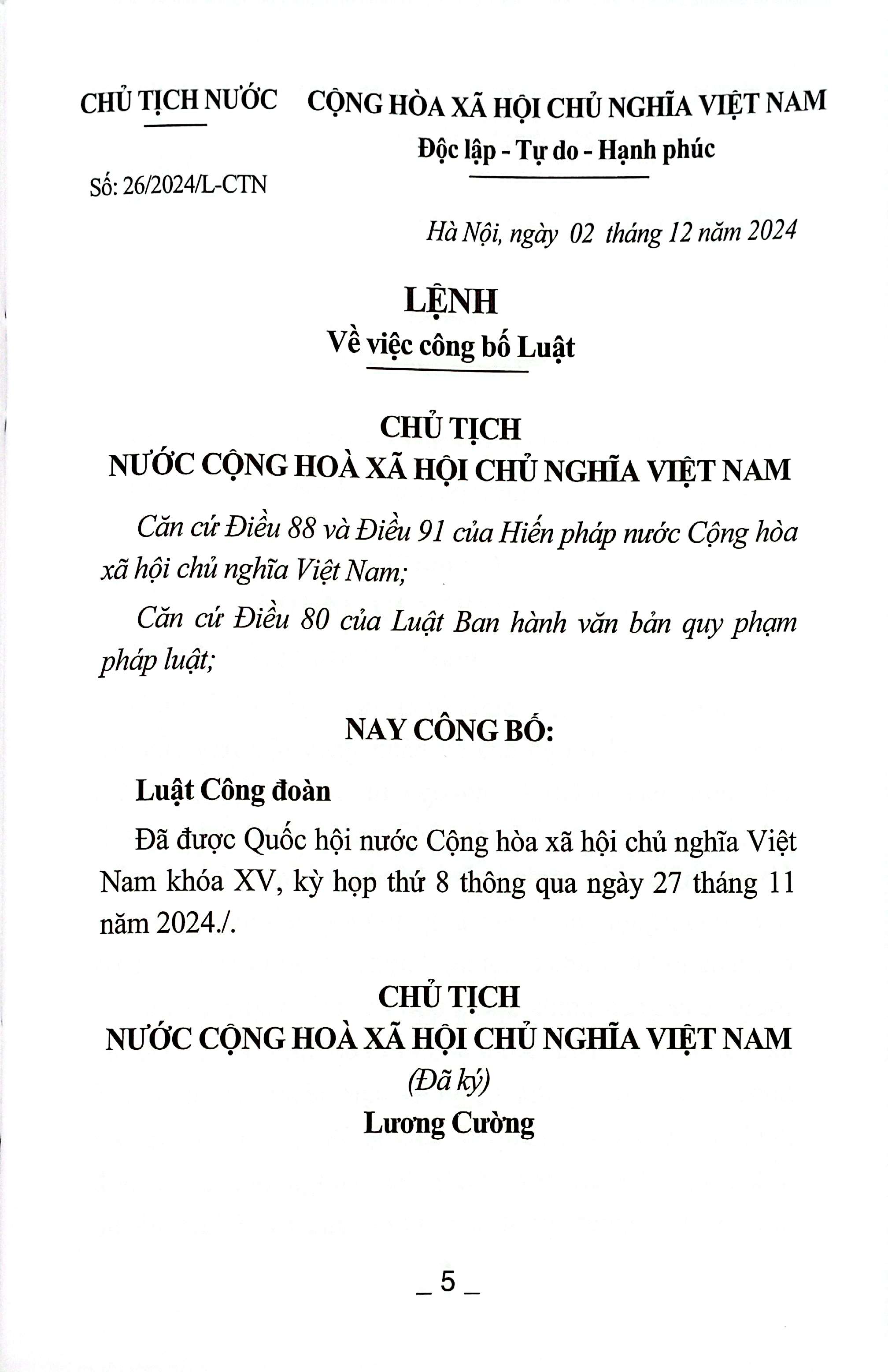 Luật Công Đoàn - Ảnh 4