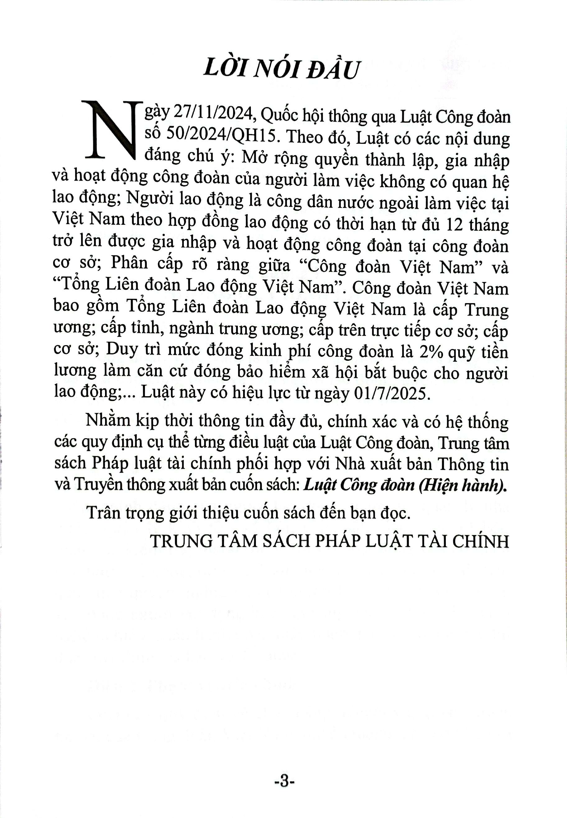 Luật Công Đoàn (Hiện Hành) - Ảnh 3
