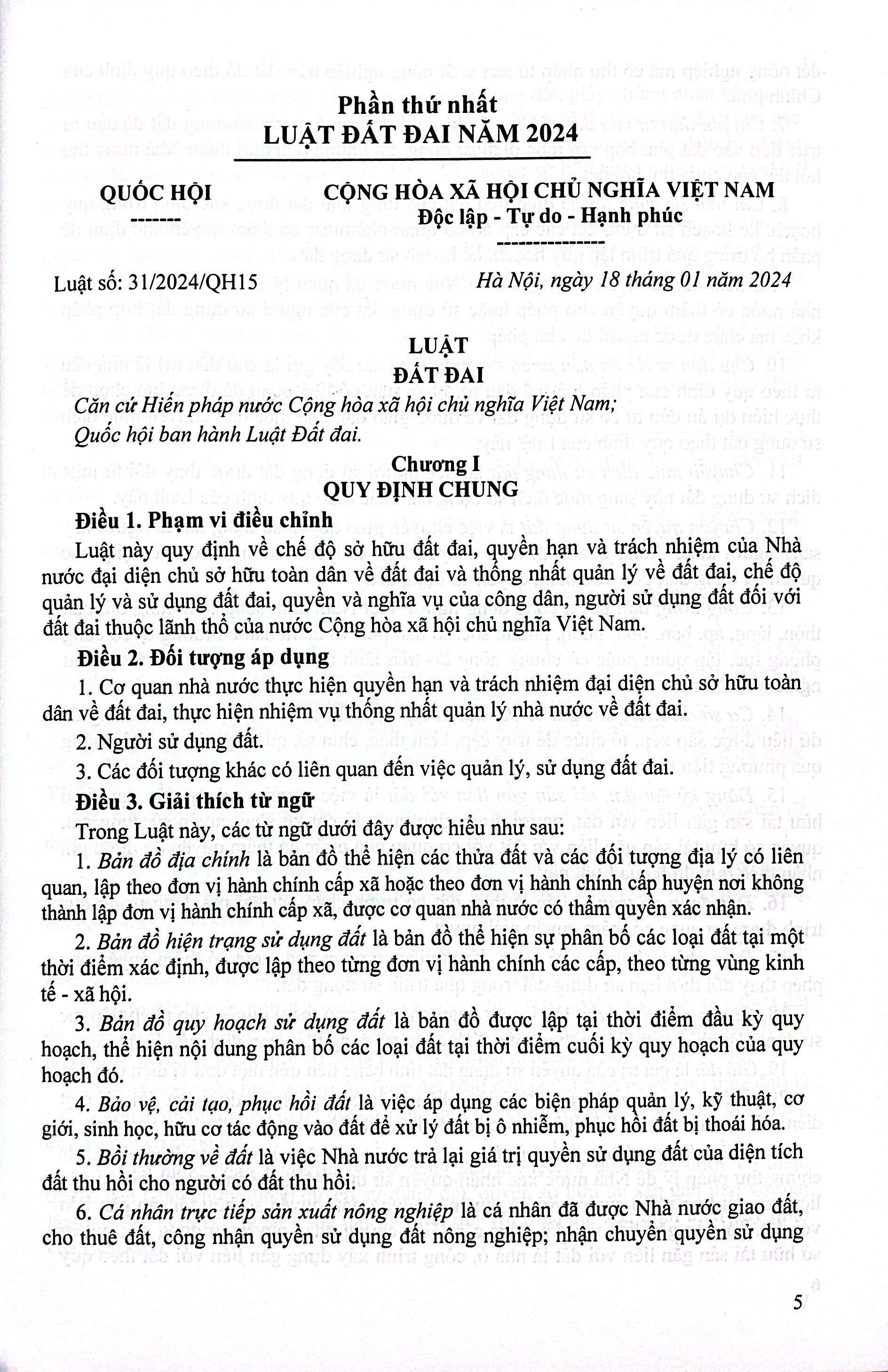 Luật Đất Đai - Hệ Thống Các Văn Bản Quy Định Chi Tiết Thi Hành - Ảnh 5