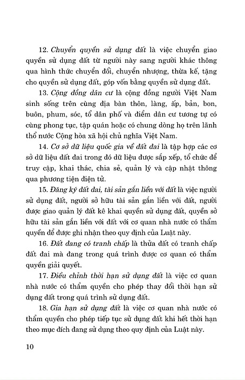 luật đất đai (sửa đổi, bổ sung năm 2024) - Ảnh 6