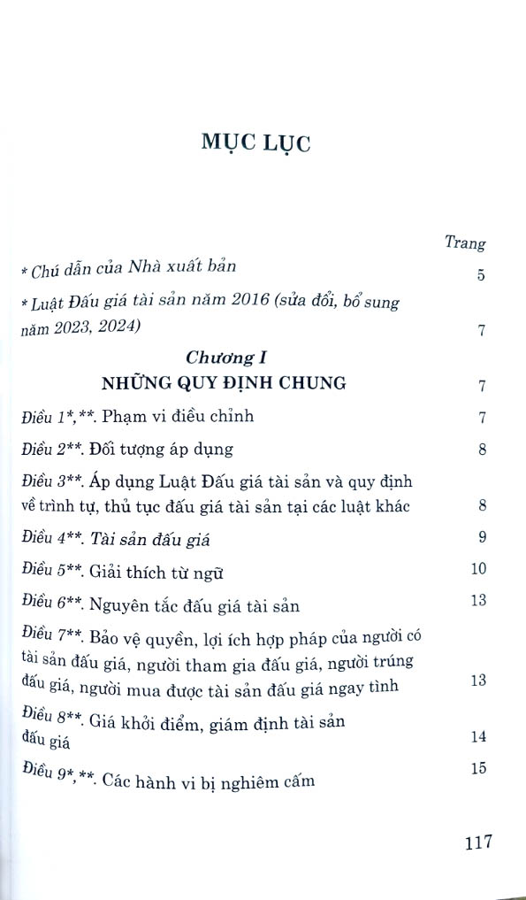 luật đấu giá tài sản năm 2016 (sửa đổi, bổ sung năm 2023, 2024) - Ảnh 6