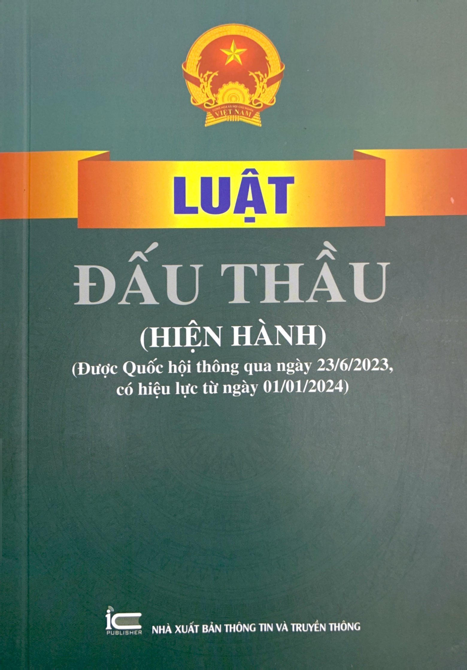 luật đấu thầu (hiện hành) (được quốc hội thông qua ngày 23/6/2023, có hiệu lực từ ngày 01/01/2024) - Ảnh 2