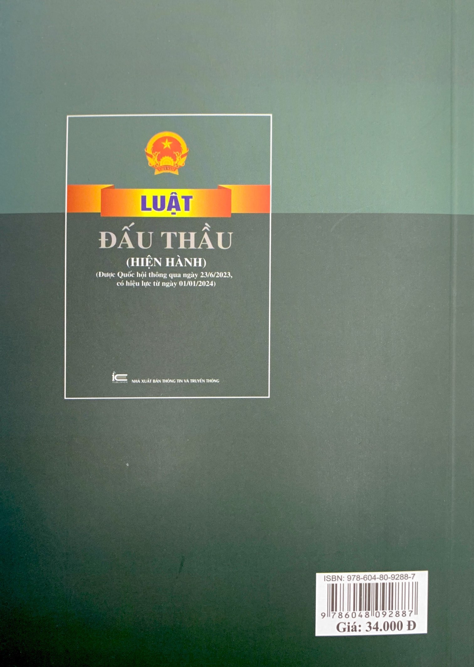 luật đấu thầu (hiện hành) (được quốc hội thông qua ngày 23/6/2023, có hiệu lực từ ngày 01/01/2024) - Ảnh 7