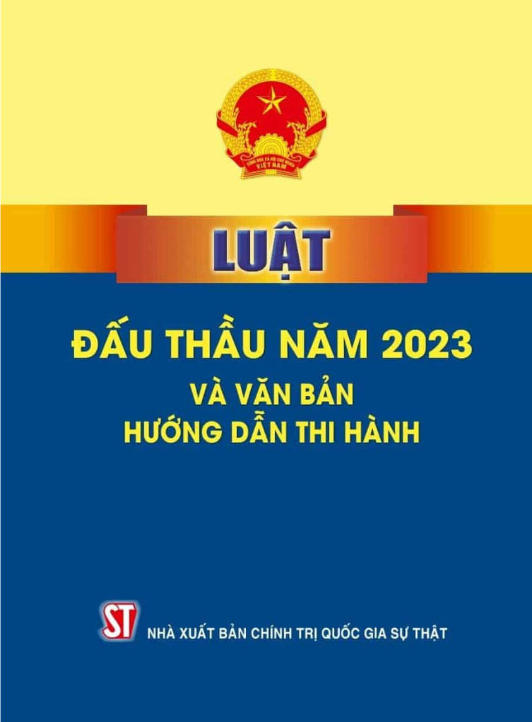 luật đấu thầu năm 2023 và văn bản hướng dẫn thi hành - Ảnh 2