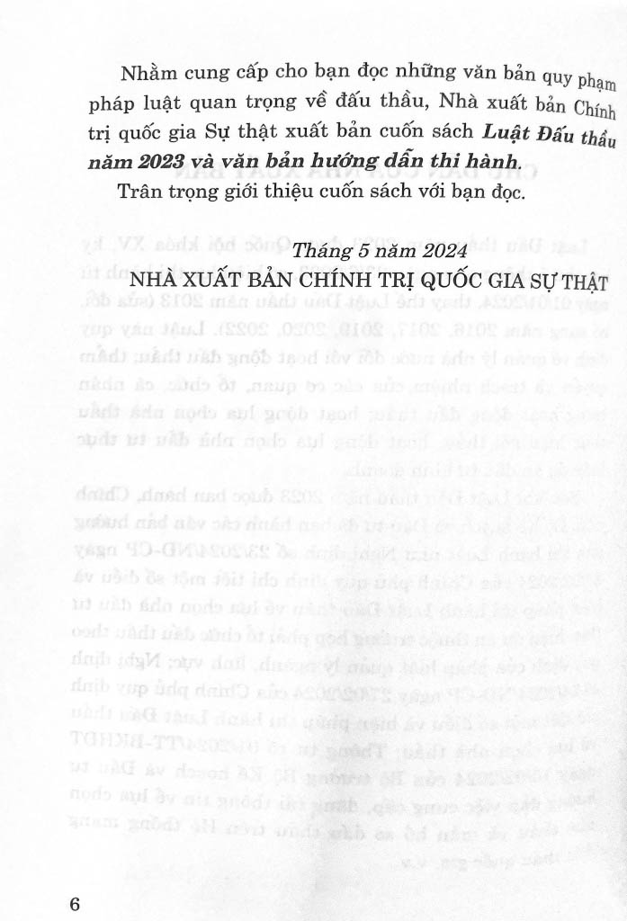 luật đấu thầu năm 2023 và văn bản hướng dẫn thi hành - Ảnh 4