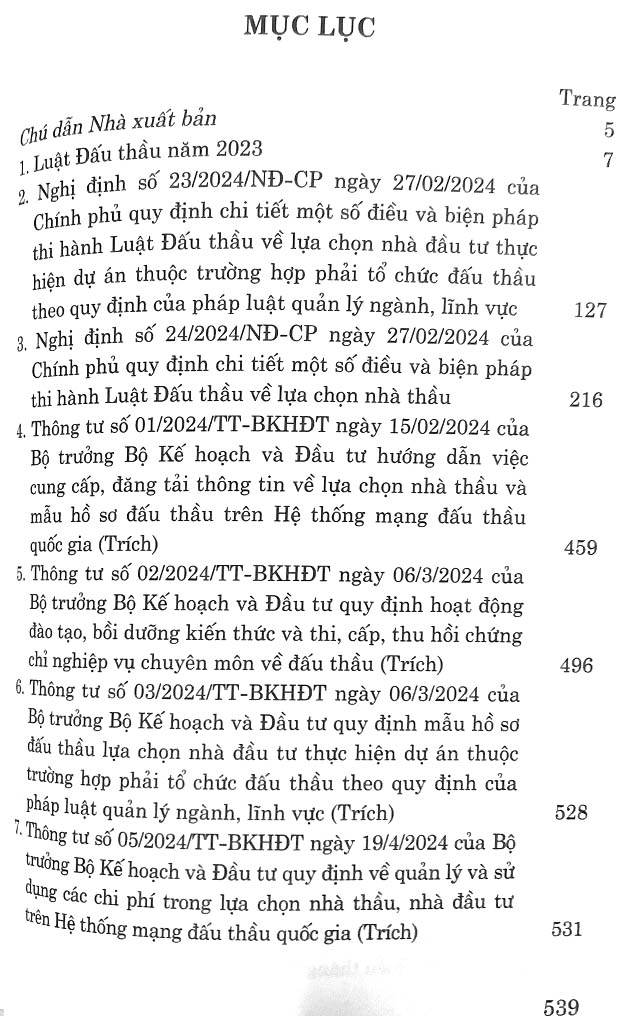 luật đấu thầu năm 2023 và văn bản hướng dẫn thi hành - Ảnh 5